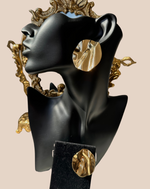 Boucle d’oreille plaque