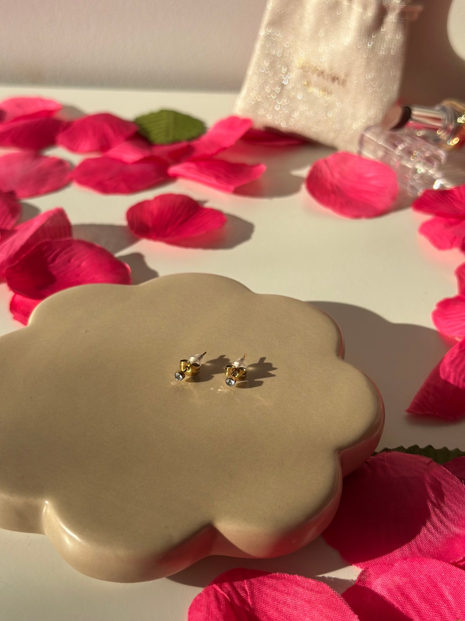 Strass boucle d’oreille Maison • NAÏM •