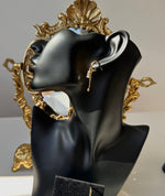 Boucle d’oreille double Maison • NAÏM •