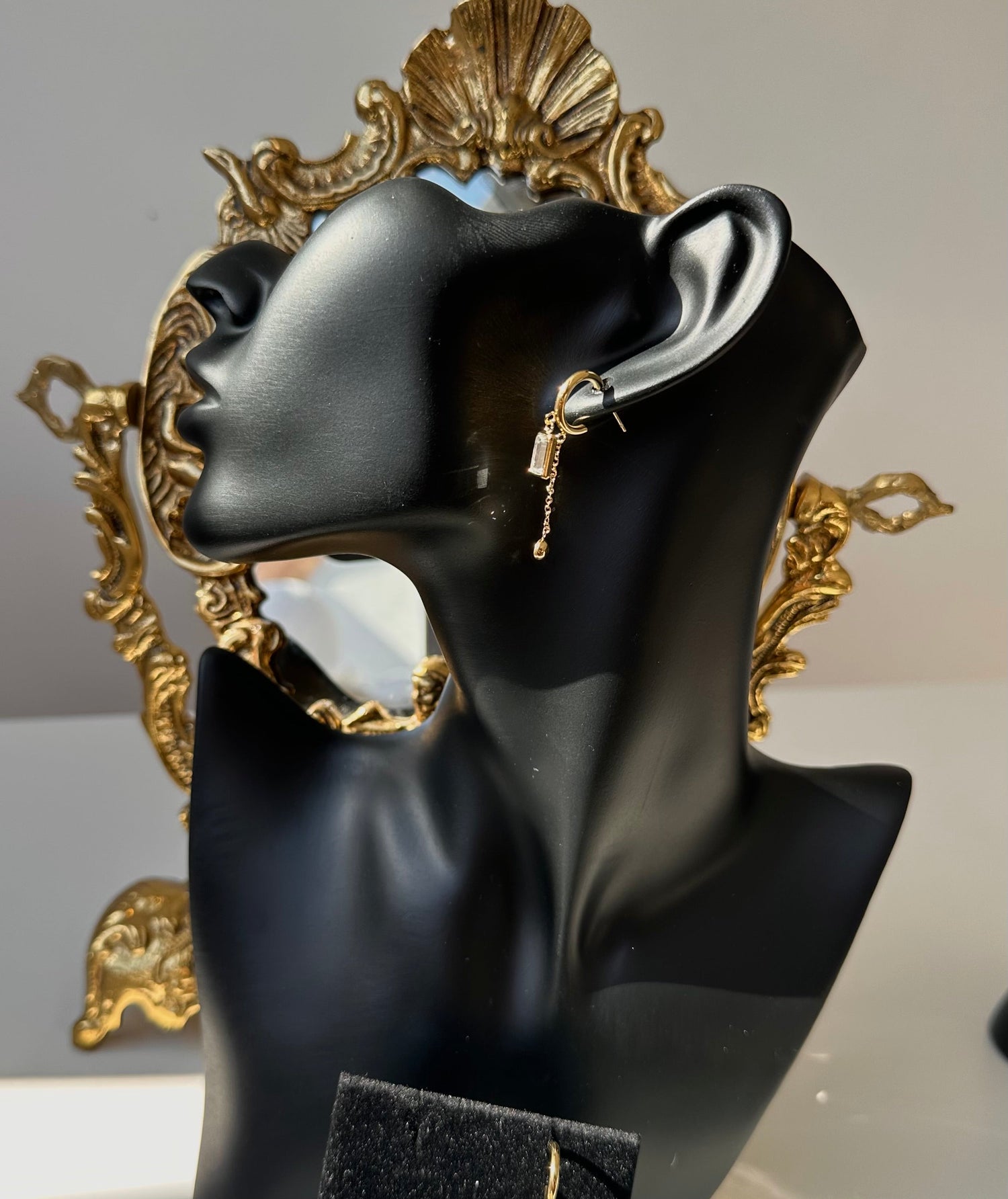 Boucle d’oreille double Maison • NAÏM •