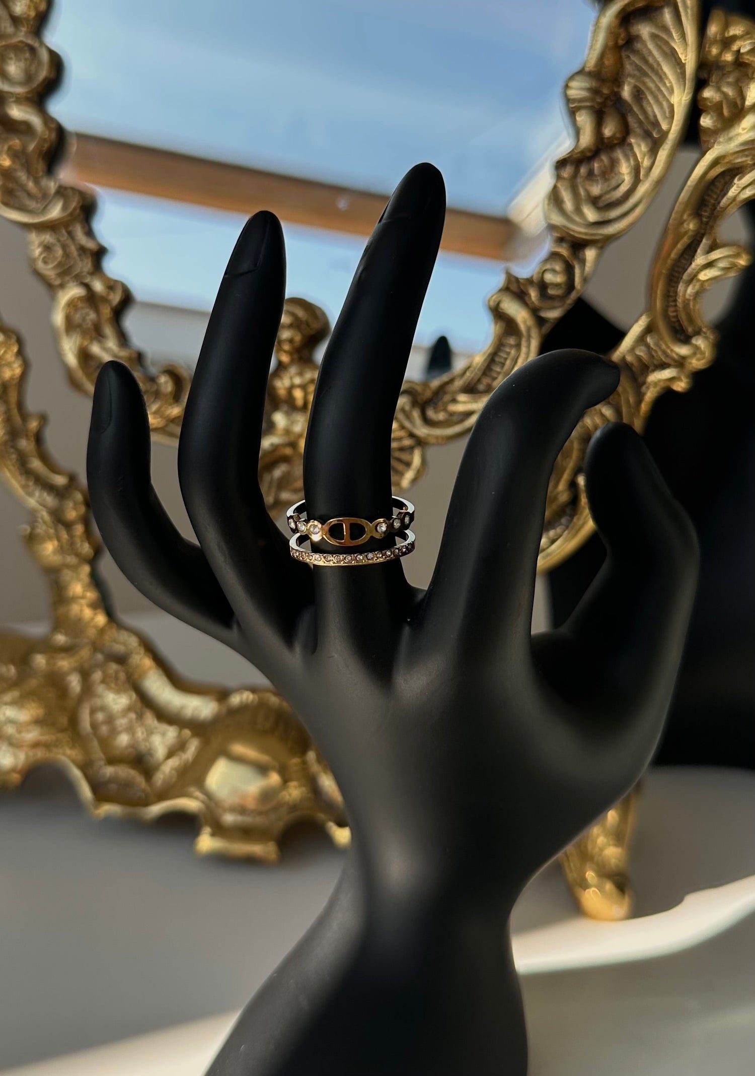 Bague CD double réglable Maison • NAÏM •