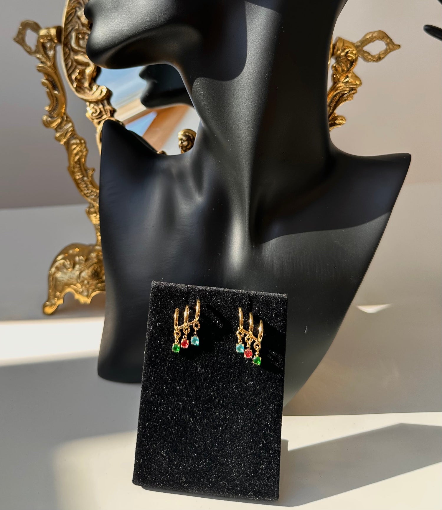 Boucle d’oreille trio Maison • NAÏM •