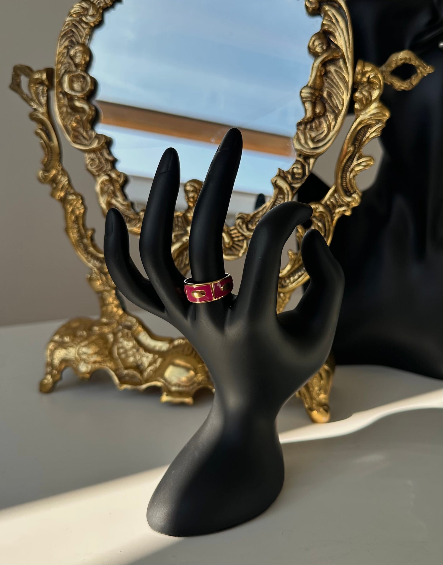 Bague épaisse réglable Maison • NAÏM •