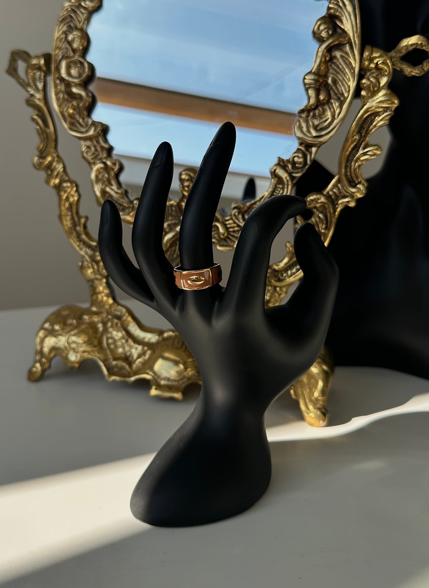 Bague épaisse réglable Maison • NAÏM •