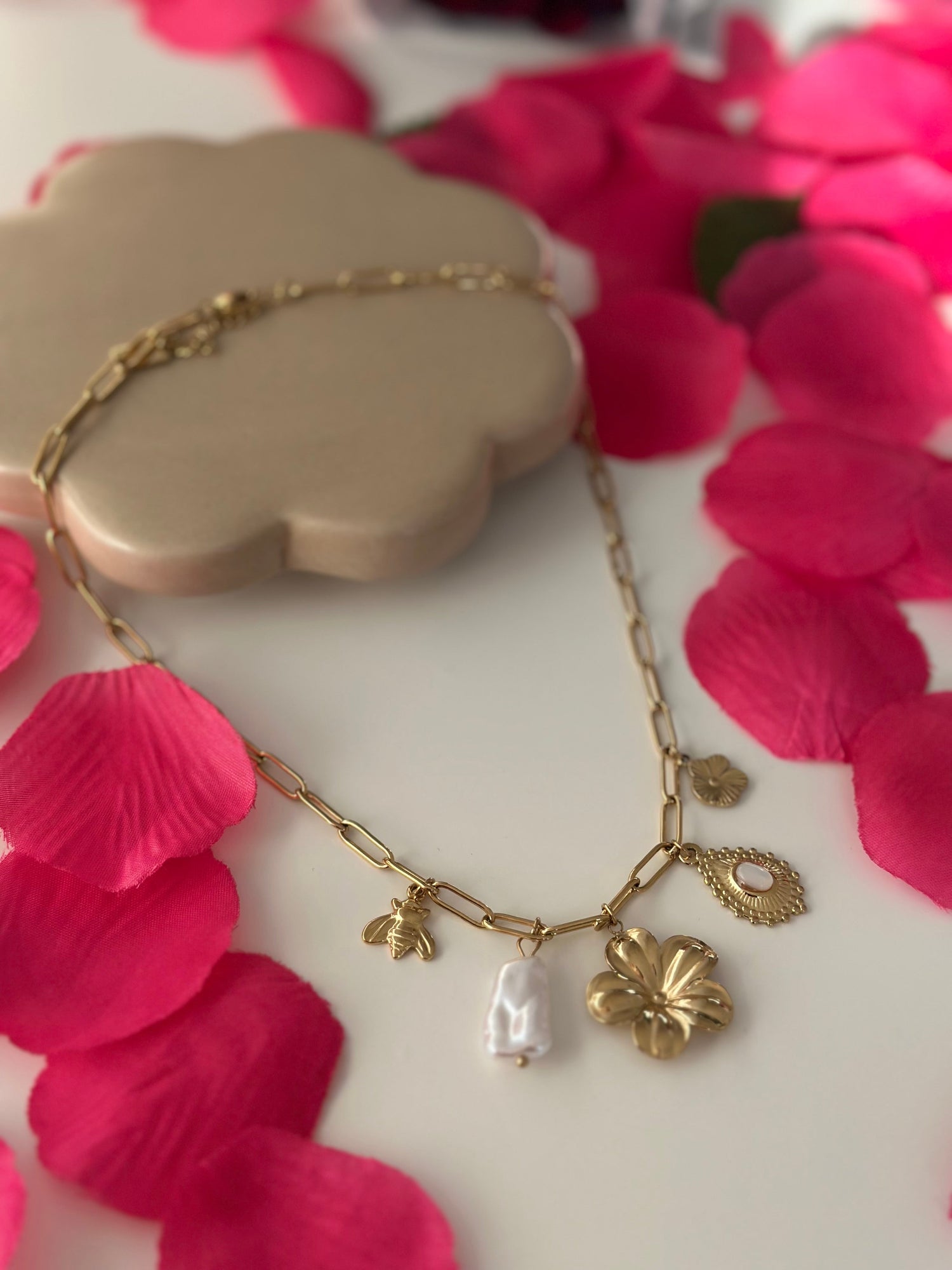 Collier goutte d’or Maison • NAÏM •