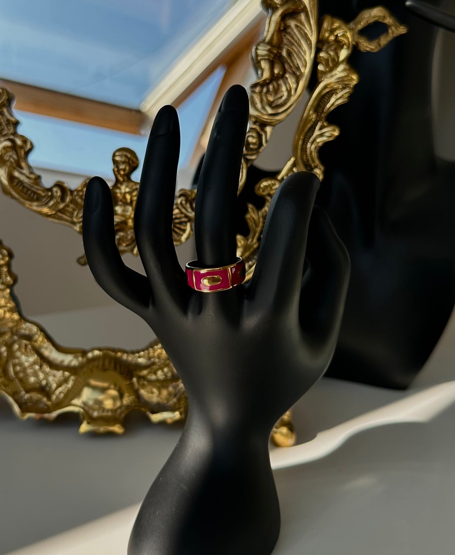 Bague épaisse réglable Maison • NAÏM •