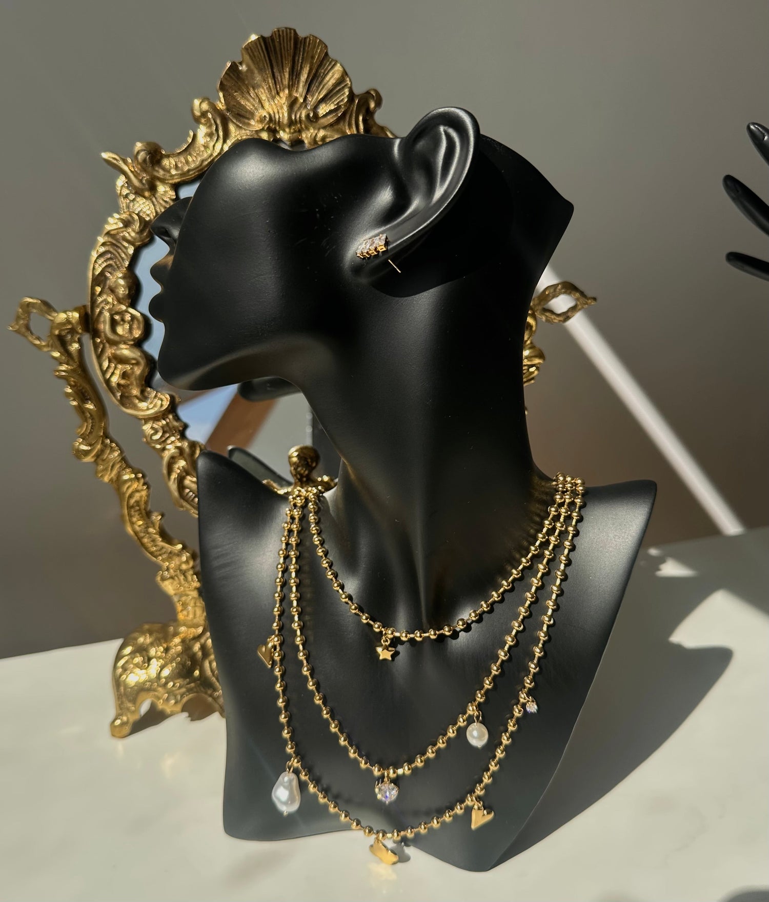 Collier triple charms Maison • NAÏM •