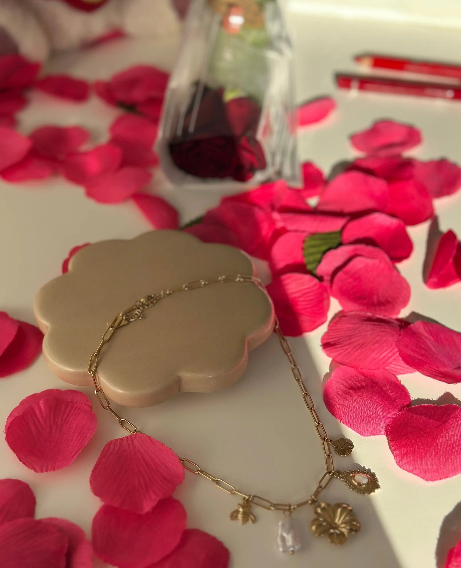 Collier goutte d’or Maison • NAÏM •