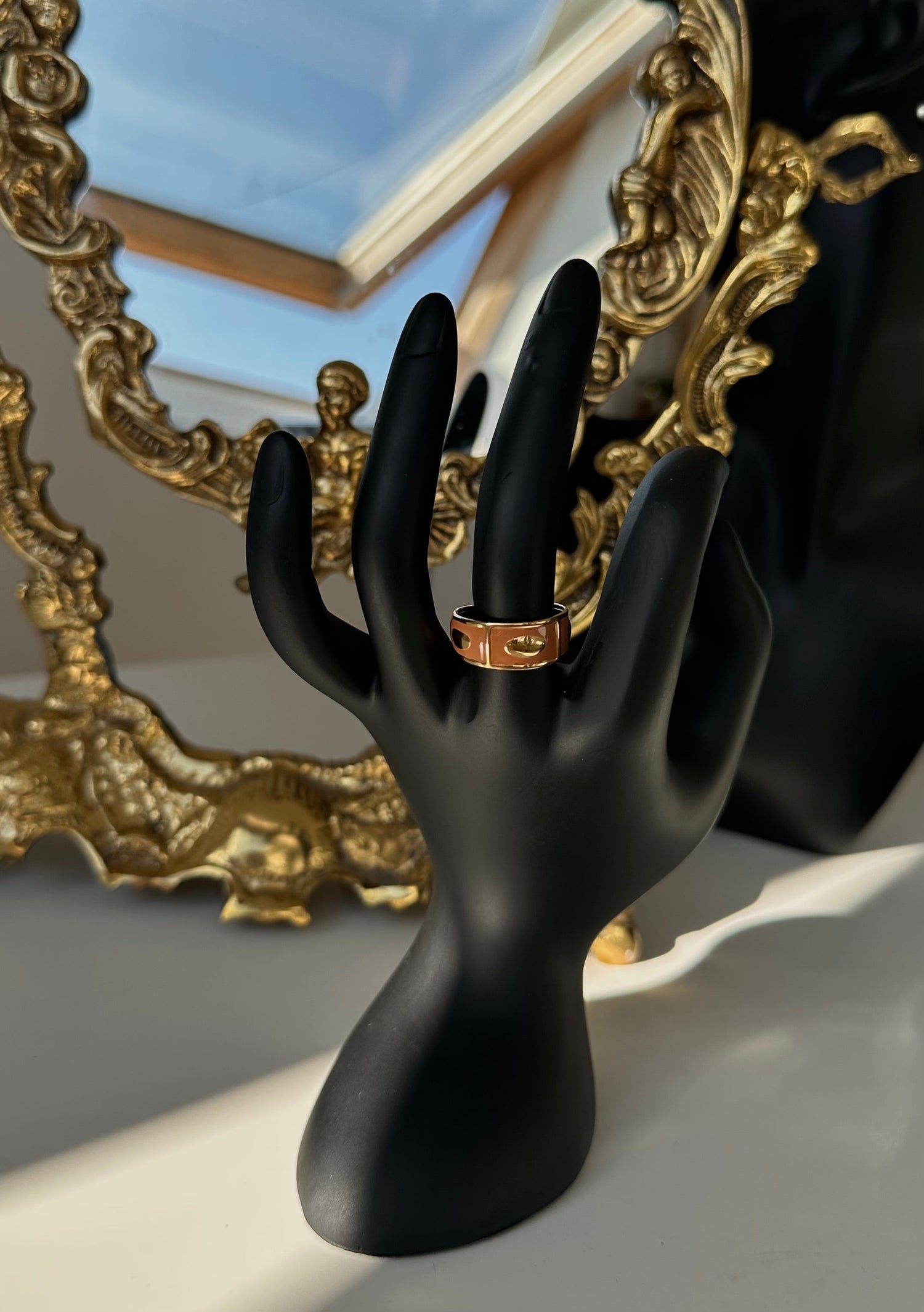 Bague épaisse réglable Maison • NAÏM •